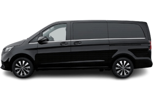 Spacious vehicle for family airport transfers